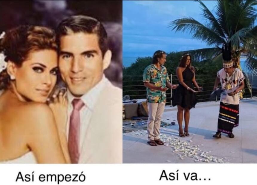 La historia de amor de Galilea Montijo y Fernando Reina: no hubo anillo pero sí boda