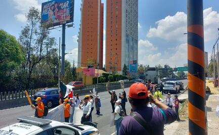 Cierre de la carretera federal México-Toluca suma más de 5 horas; protestan por animales del Refugio Franciscano
