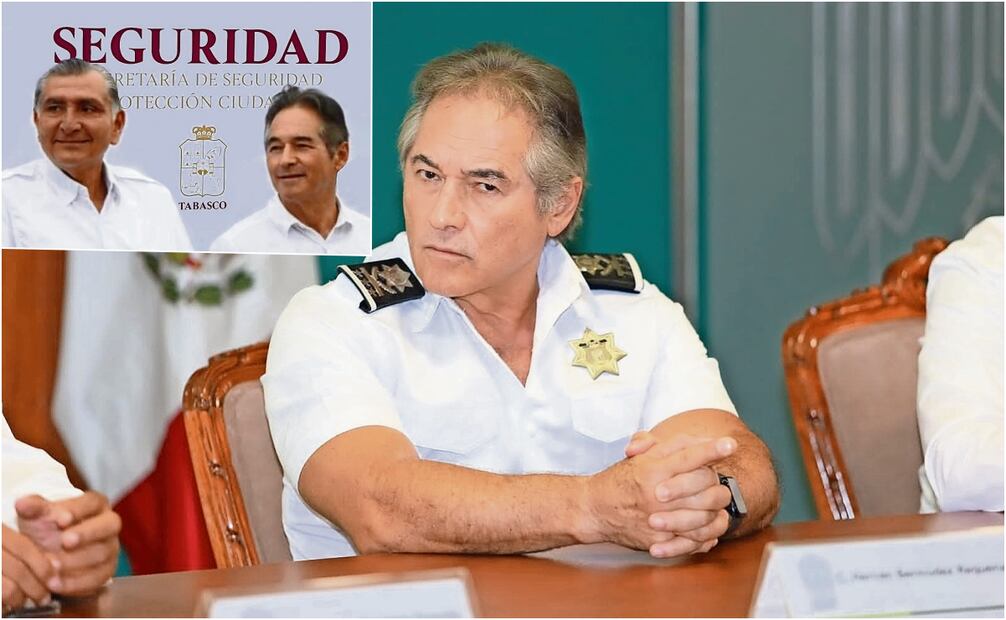 Hernán Bermúdez Requema, exsecretario de Seguridad en el tiempo en el que Adán Augusto fue gobernador de Tabasco, es considerado presunto líder del grupo criminal "La Barredora".  Fotos: Especial
