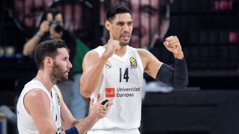 Ayón, fundamental en el triunfo del Real Madrid