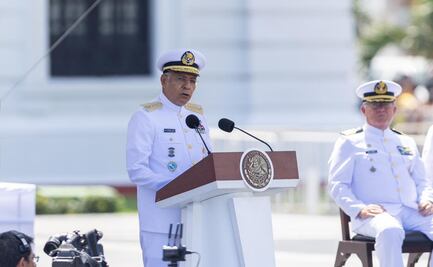 Armada de México se transforma ante la adversidad, asegura secretario de Marina; anuncian regreso del Buque Escuela Cuauhtémoc