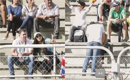 Alfredo Castillo da besos, pero no medallas