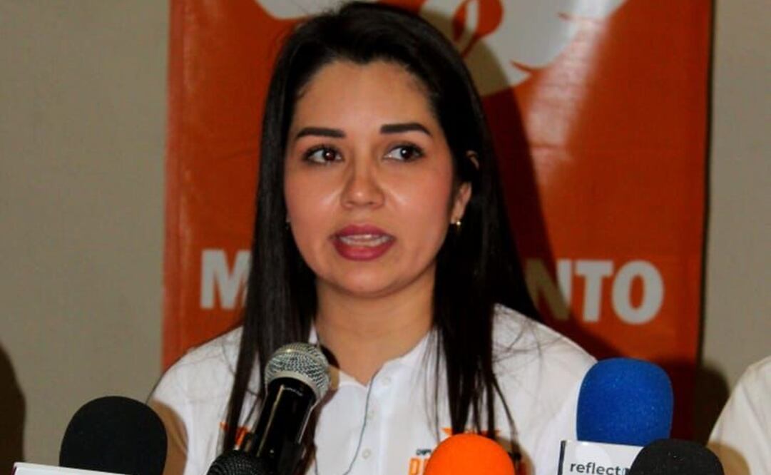 La candidata de Movimiento Ciudadano a diputada local por el IXX Distrito Electoral, Alicia Abigail Gutiérrez denunció que sus derechos políticos electorales son violentados. Foto especial