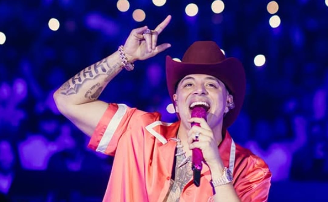 Eduin Caz, vocalista de Grupo Firme. Foto: Instagram oficial