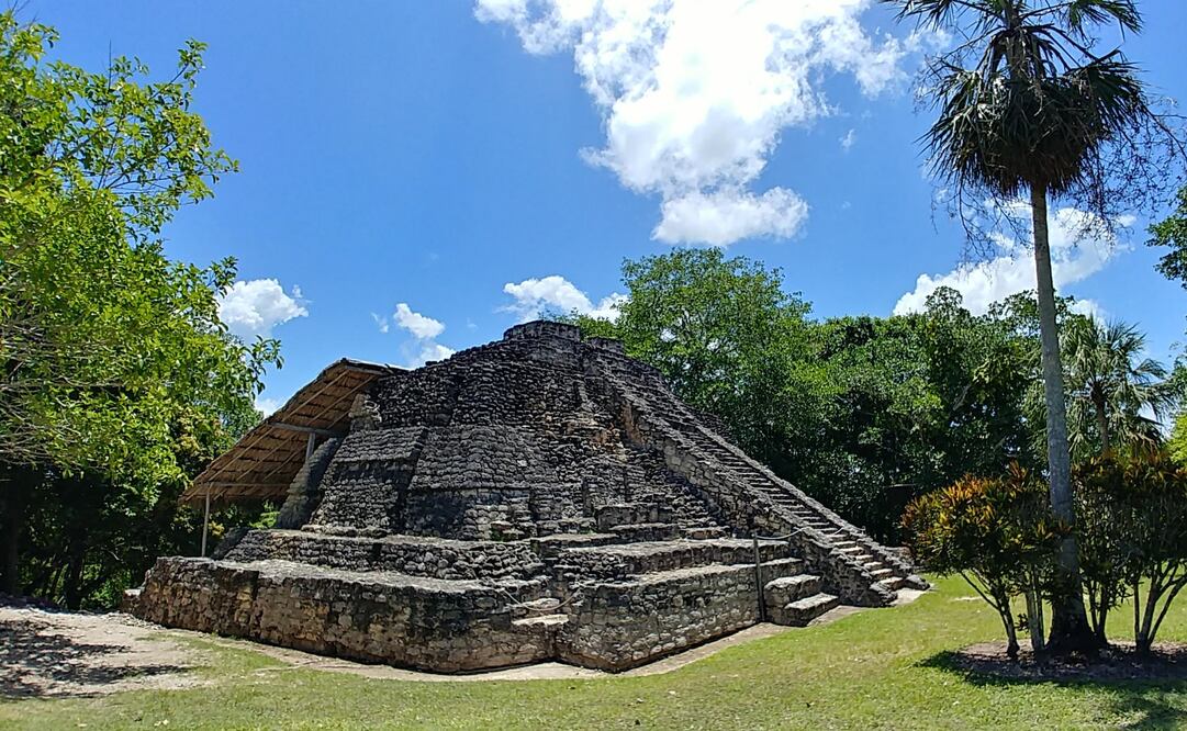 Zona arqueológica de Chacchoben, en el municipio de Othón P. Blanco, en la zona sur de Quintana Roo. (Foto: Adriana Varillas. EL UNIVERSAL)