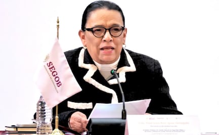 Rosa Icela Rodríguez reporta canje de 8 mil 700 armas y más de mil granadas; destaca mesas de paz en México