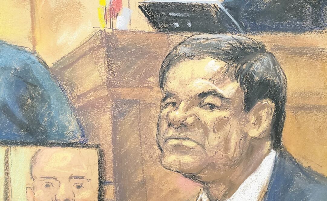 En el juicio contra El Chapo Guzmán se presentó el audio en el que se le escucha negociar el envío de droga a Chicago. Foto: EFE 