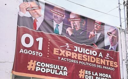 “No promuevo denuncia contra los expresidentes”