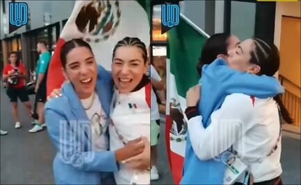 París 2024: El emotivo abrazo de Daniela Gaxiola y Antonieta Gaxiola tras el sexto lugar olímpico