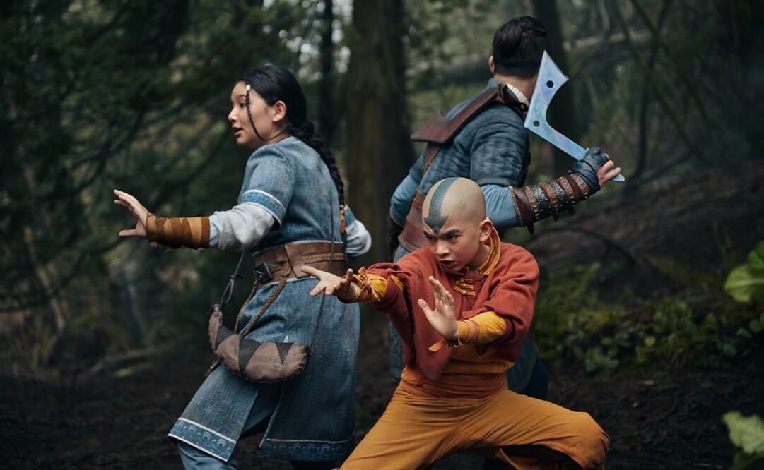 La serie de "Avatar: la leyenda de Aang" se ha puesto entre lo más visto de Netflix en la semana. Foto: EL UNIVERSAL
