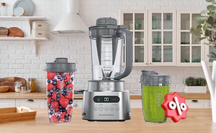 ¿La licuadora perfecta para hogares pequeños? Ninja TWISTi potente y compacta con más de 30% de descuento