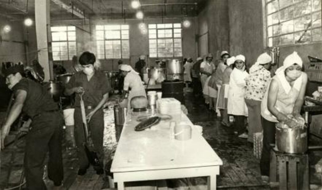En el sismo del 85 también se instalaron comedores comunitarios