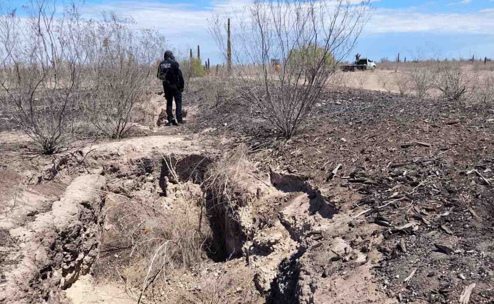 La líder del colectivo Madres Buscadoras de Sonora comentó que ella encontró el cráneo y sus compañeras restos del cuerpo (14/08/2025). Foto: Especial