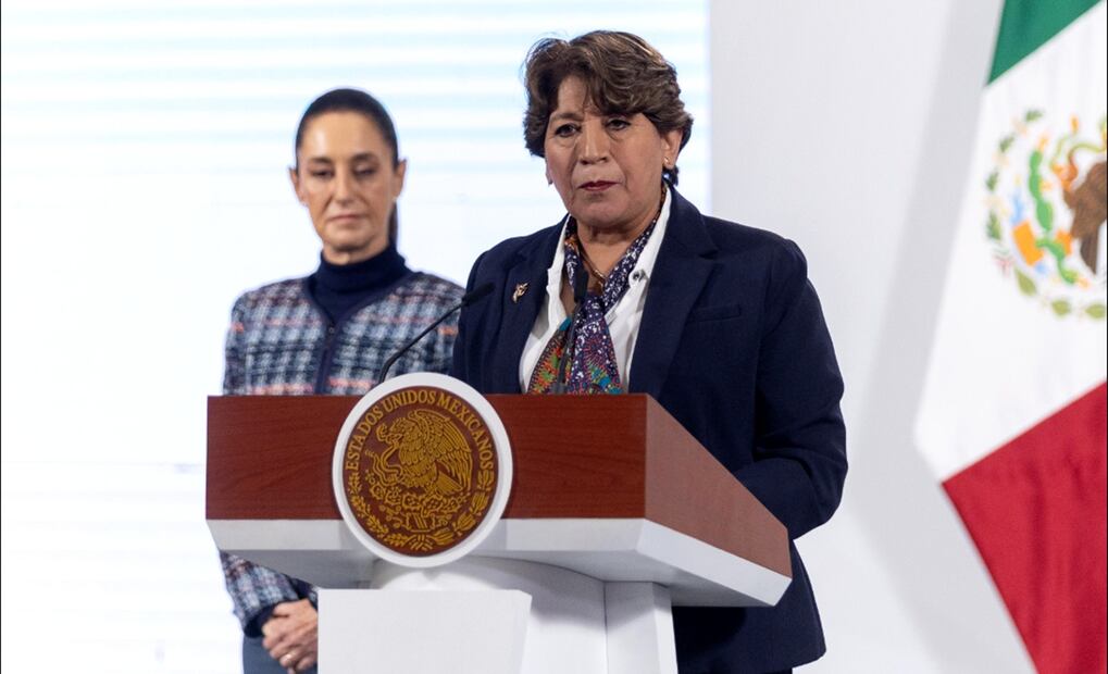 Delfina Gómez, gobernadora del Estado de México, afirmó que el Polo de Desarrollo Económico que se instalará en Nezahualcóyotl, en el corredor oriente de la entidad, será un motor de desarrollo económico para la entidad. Foto: Hugo Salvador/EL UNIVERSAL