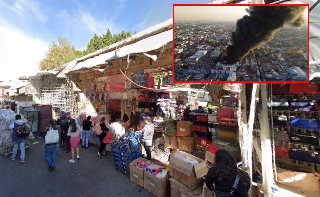 La Secretaría de Gestión Integral de Riesgos y Protección Civil informó que fueron evacuadas 500 personas para poder mitigar el fuego. Foto: Especial