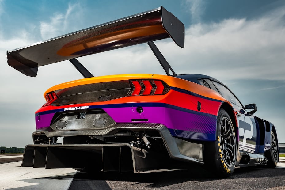 El Mustang GT3 marca el regreso de Ford en Le Mans.