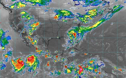 Tormentas tropicales Carlotta, Debby, Fabio y Emilia generan inestabilidad atmosférica en México