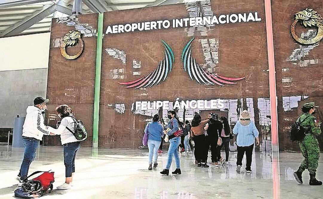 El año pasado el Aeropuerto Internacional Felipe Ángeles atendió a un total de 912 mil 415 pasajeros y llevó a cabo 8 mil 996 operaciones.