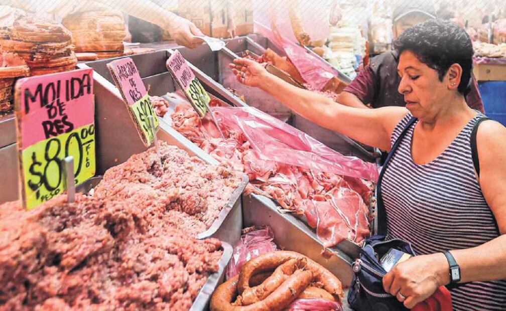 Precios de la carne. Foto: Gabriel Pano / EL UNIVERSAL