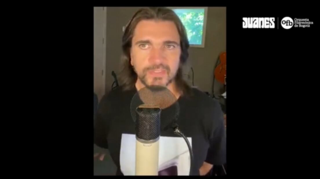 Juanes y Filarmónica de Bogotá amenizan la cuarentena