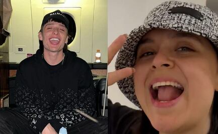 Viaja con Peso Pluma y muestra "pruebas" para que no la tachen de "Martha Higareda"