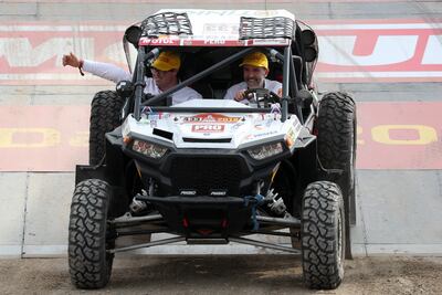 Lucas Barrón, primer piloto con síndrome de Down en Dakar 2019