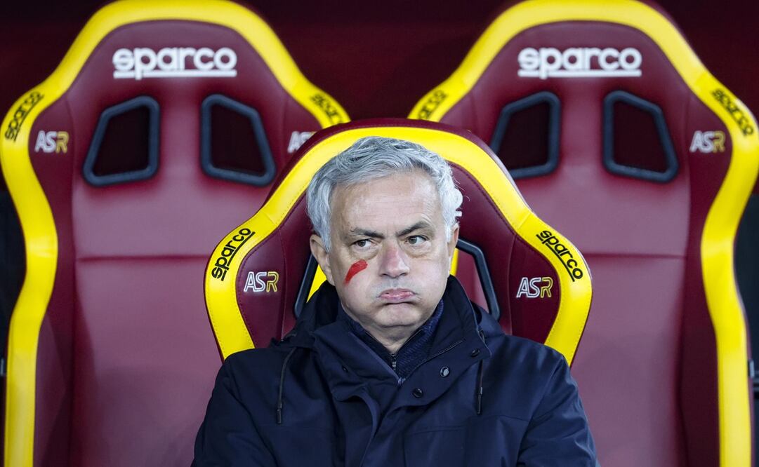 José Mourinho durante el juego entre AS Roma y Udinese de la Serie A - Foto: AFP