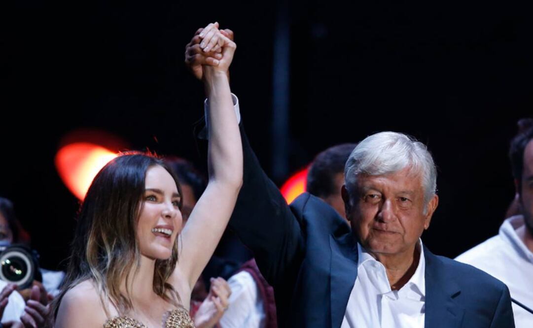 "Mi apoyo ha sido porque yo he querido, por convicción", declaró Belinda sobre AMLO FOTO: ARCHIVO