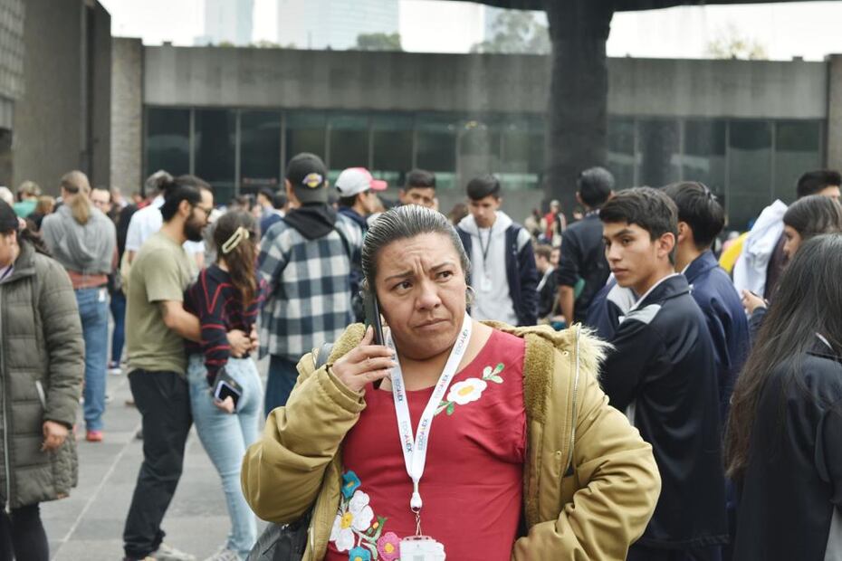 Se registra sismo de 5.7 en Puebla; suena alerta sísmica en CDMX. Foto: Eduardo Castañeda/ EL UNIVERSAL