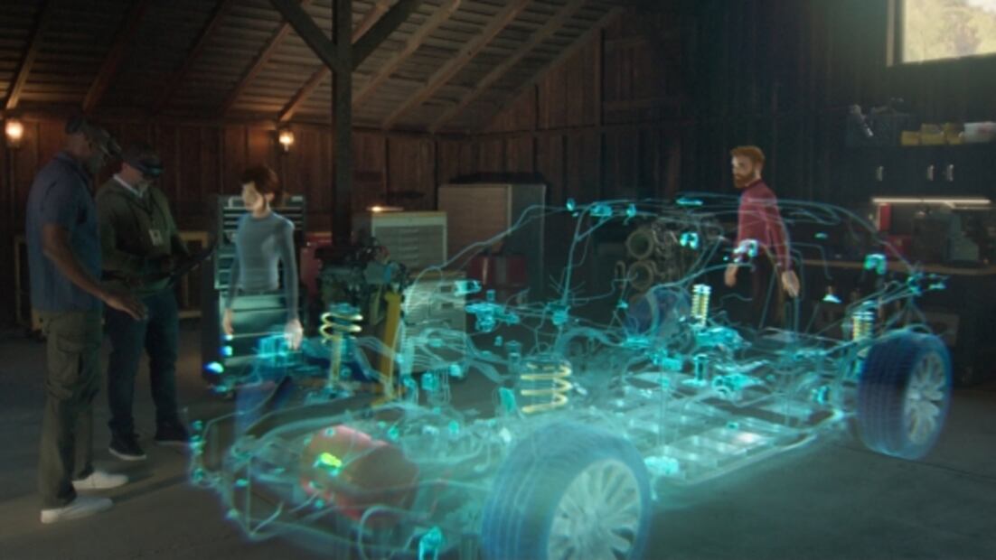 Comienza la era de los hologramas. Conoce la propuesta de Microsoft Mesh 