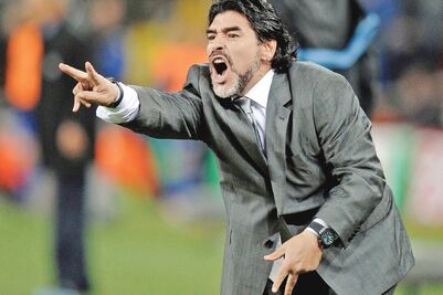 Máxima seguridad para Maradona