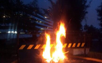 Amenazan con quemar Secretaría de Finanzas de Veracruz