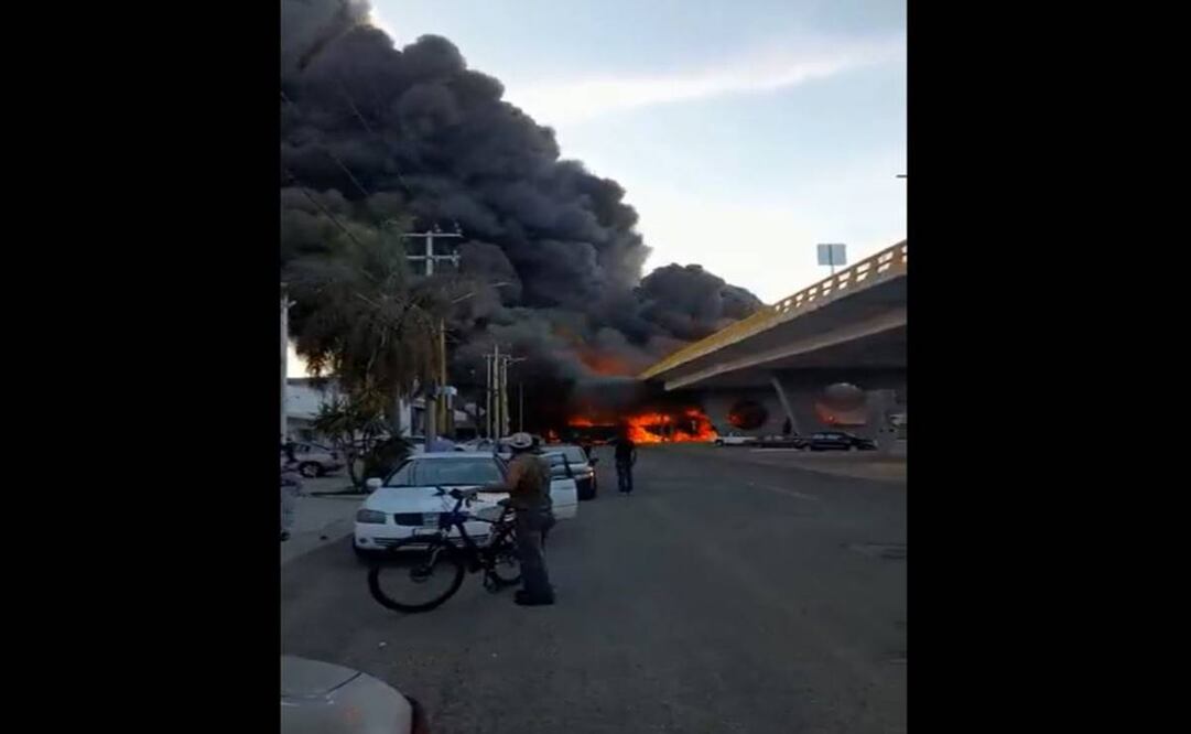 Foto: Captura de video/ De acuerdo con los primeros informes, habría varios vehículos involucrados