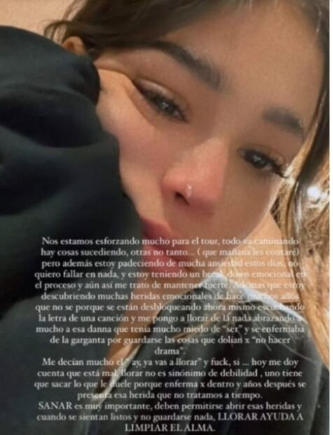 Alex Hoyer, pareja de Danna Paola, revela cómo se encuentra la actriz tras crisis de ansiedad 