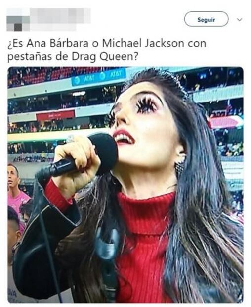 Ana Bárbara "cruzazulea" en final de Liga MX