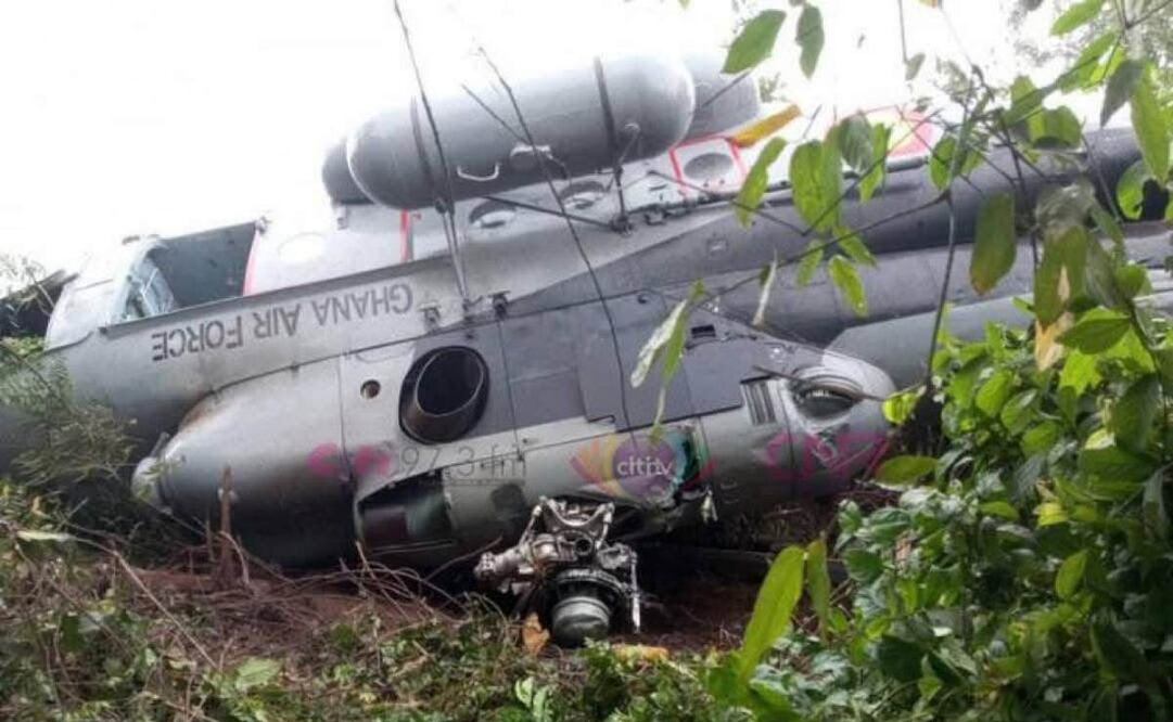 El Ministro de Defensa de Ghana y otros ministros mueren en un accidente de helicóptero. Foto: X @MSIngawa