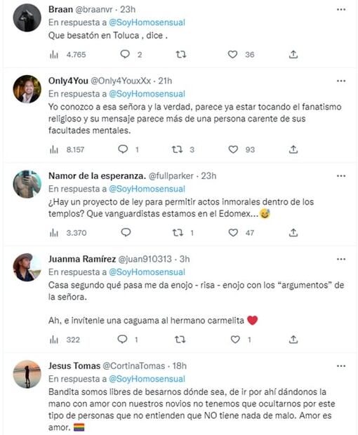 "¡Lárguense!", pareja gay recibe agresiones por parte de una mujer en Toluca