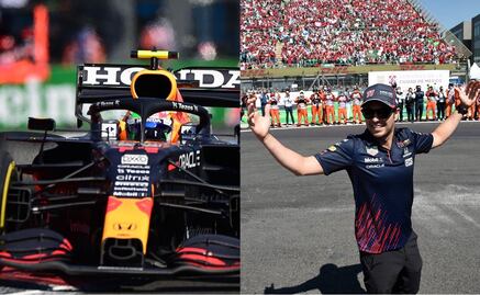 Así se vivió el podio de Checo Pérez en el Gran Premio de México 2021