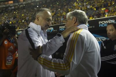 Vázquez y Ferretti evitan a la prensa tras la final