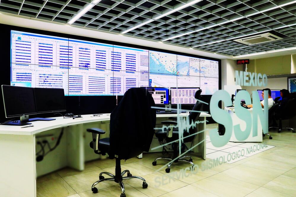 El Servicio Sismológico Nacional opera desde el Circuito de la Investigación Científica en Ciudad Universitaria. Foto: Adriana Hernández. El Universal