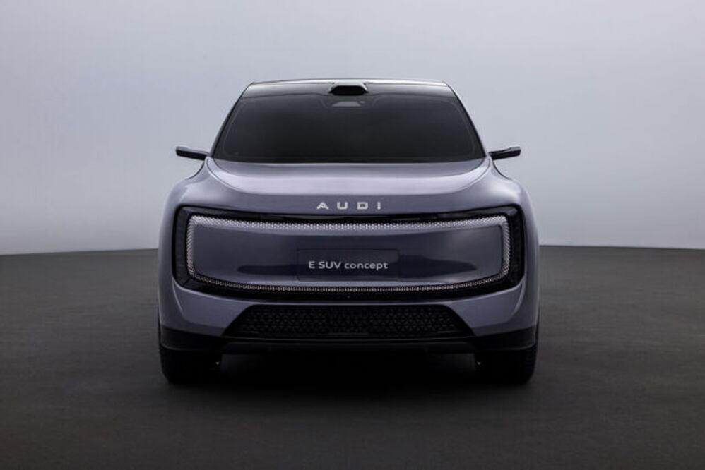 El nuevo AUDI E SUV fue presentado en Guangzhou, China. Foto: Audi