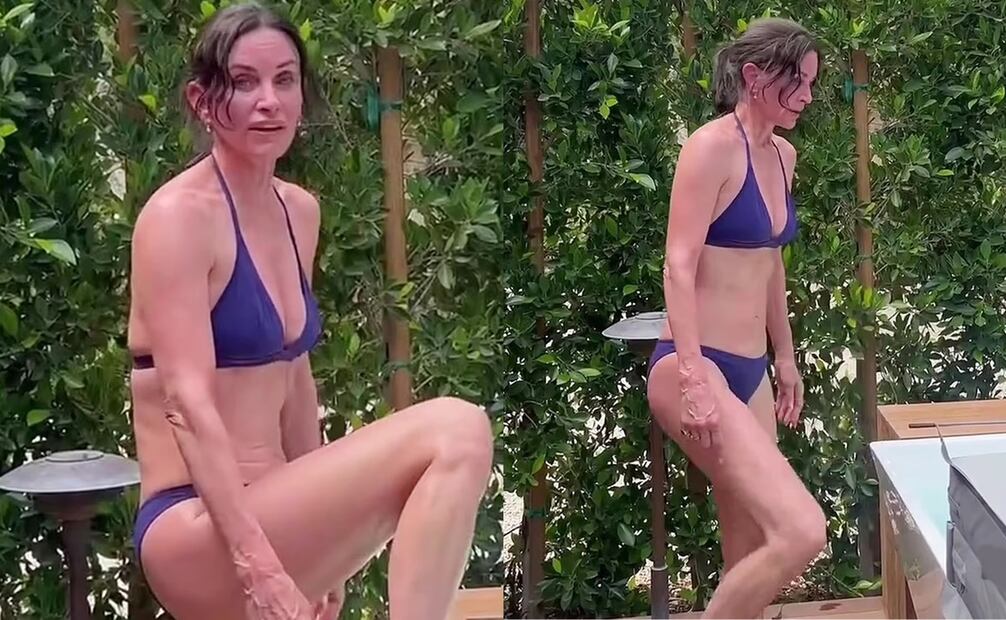 Courteney Cox dio vida a Monica Geller en "Friends" de 1994 a 2004.
Fotos: Instagram