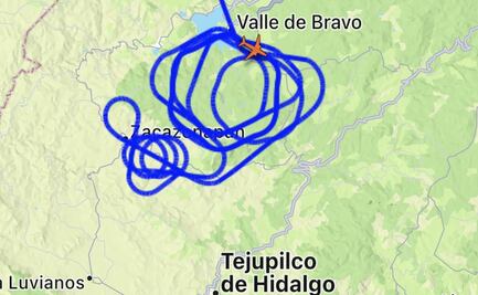 Sobrevuelo de dron estadounidense en Valle de Bravo genera reacciones en redes; esta fue su trayectoria