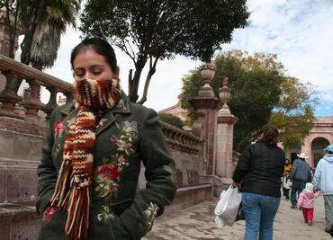 Municipios zacatecanos registran temperaturas por debajo de cero grados