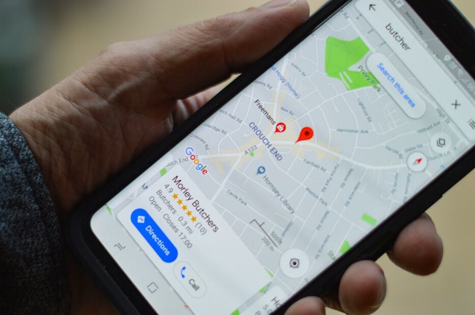 Google Maps. Imagen: Unsplash