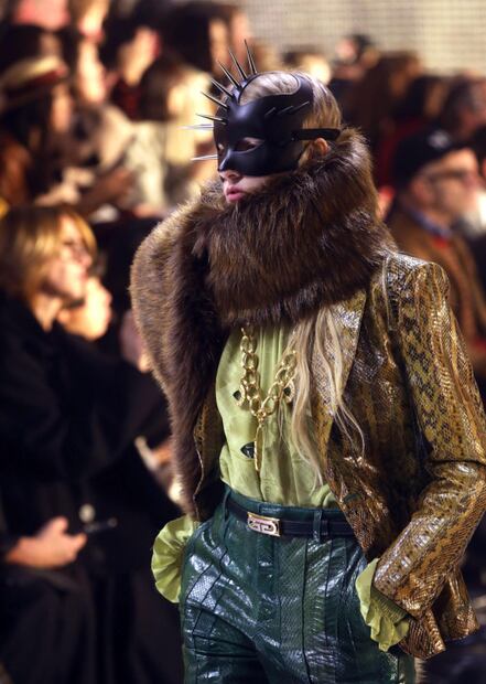 ¿Máscaras para el otoño? Así es la propuesta de Gucci en la semana de la moda de Milán