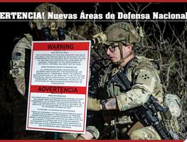 Embajada de EU en México lanza advertencia; designa áereas de la frontera sur como zonas de defensa nacional