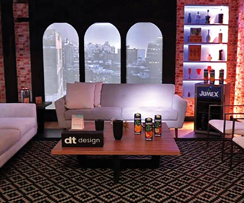 El sillón donde suele estar la periodista quedó vacío. Foto: CAPTURA DE PANTALLA