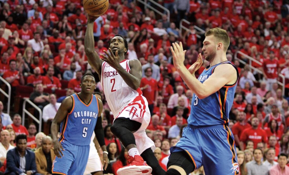Houston ha ganado cinco en fila sobre Oklahoma City, incluidos encuentros de temporada regular (ERIK WILLIAMS. USA TODAY SPORTS)