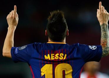 Messi bate récords; Mou hace dormir